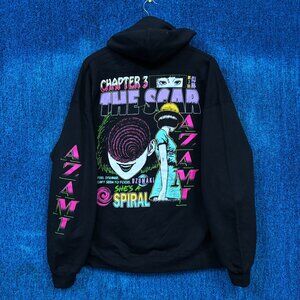 Uzumaki The Scar Ch 3 Azami Junji Ito Horror Manga Hoodie XL